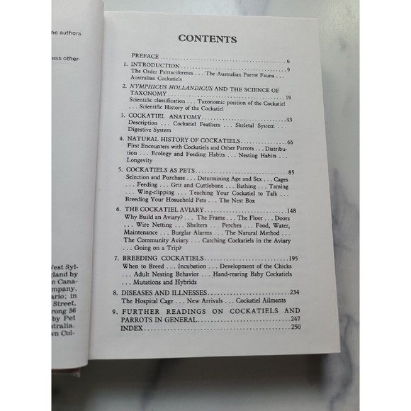 Cockatiel Handbook by Gerald R. Allen (1981, Hardcover) - Picture 6 of 10